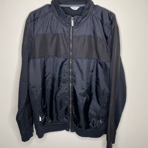 CALVIN KLEIN Black Zip Up Jacket